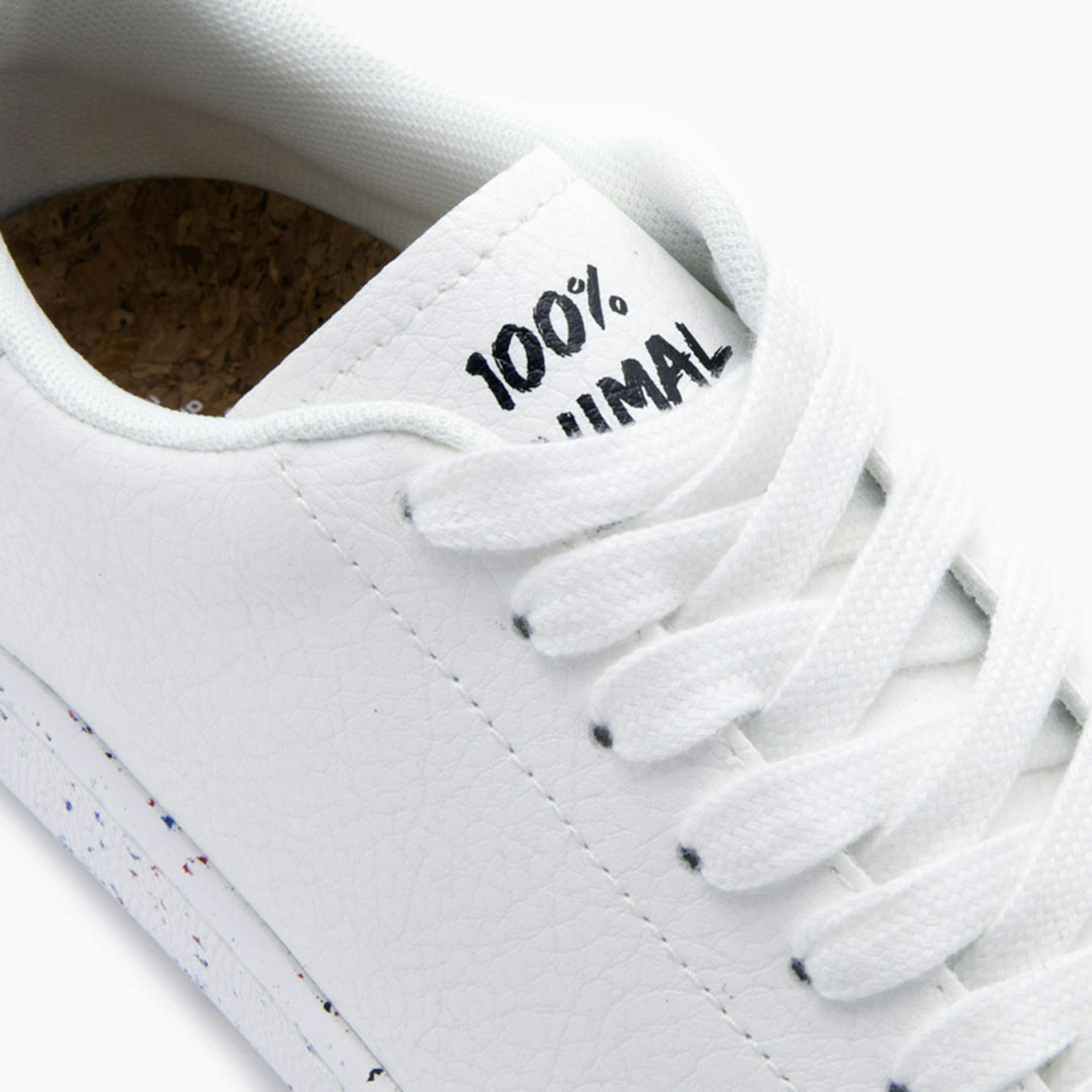 Save The Duck | Recycled Plastic and Vegan Leather Trainers | White