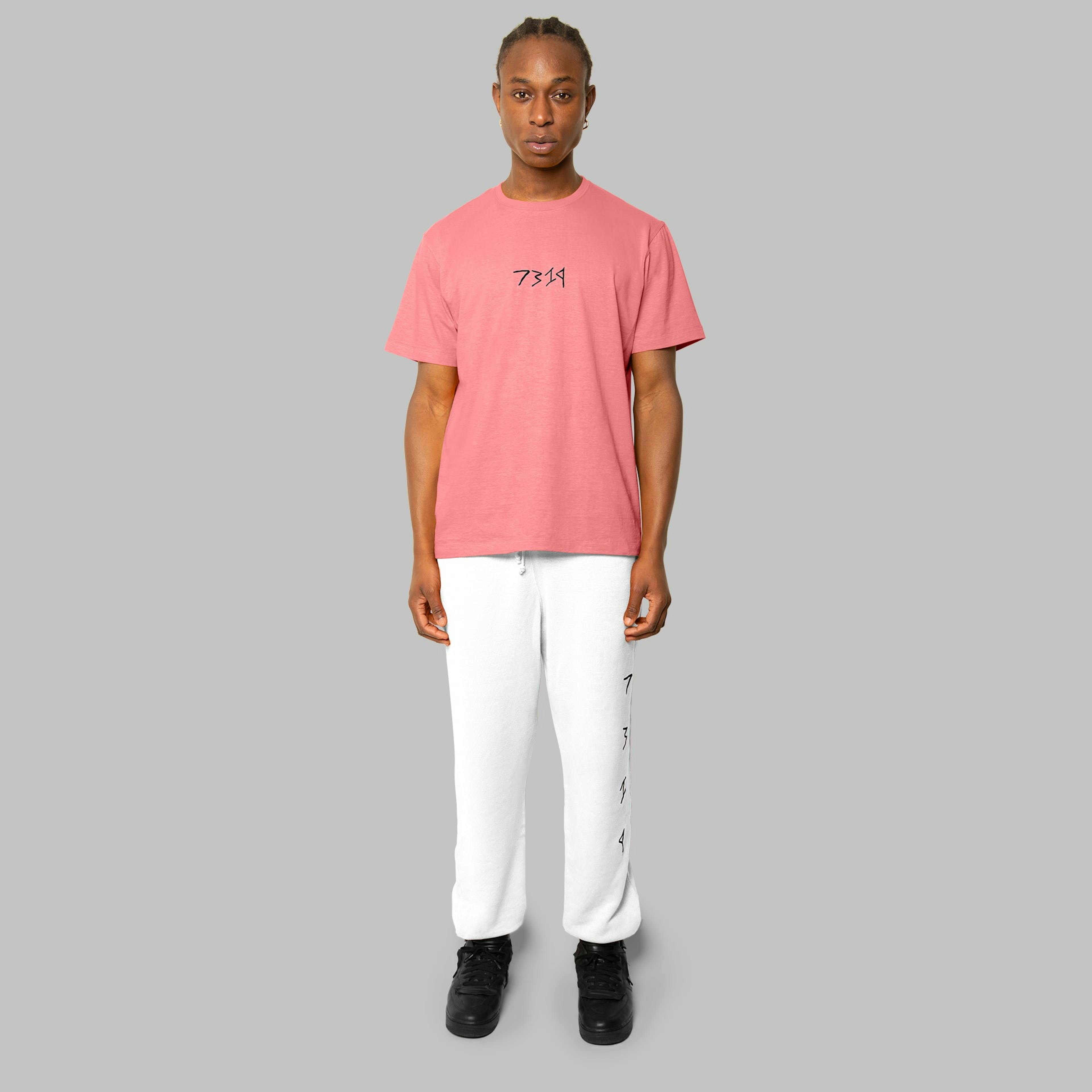 Hemp and Organic Cotton T-Shirt | Rose/Pink