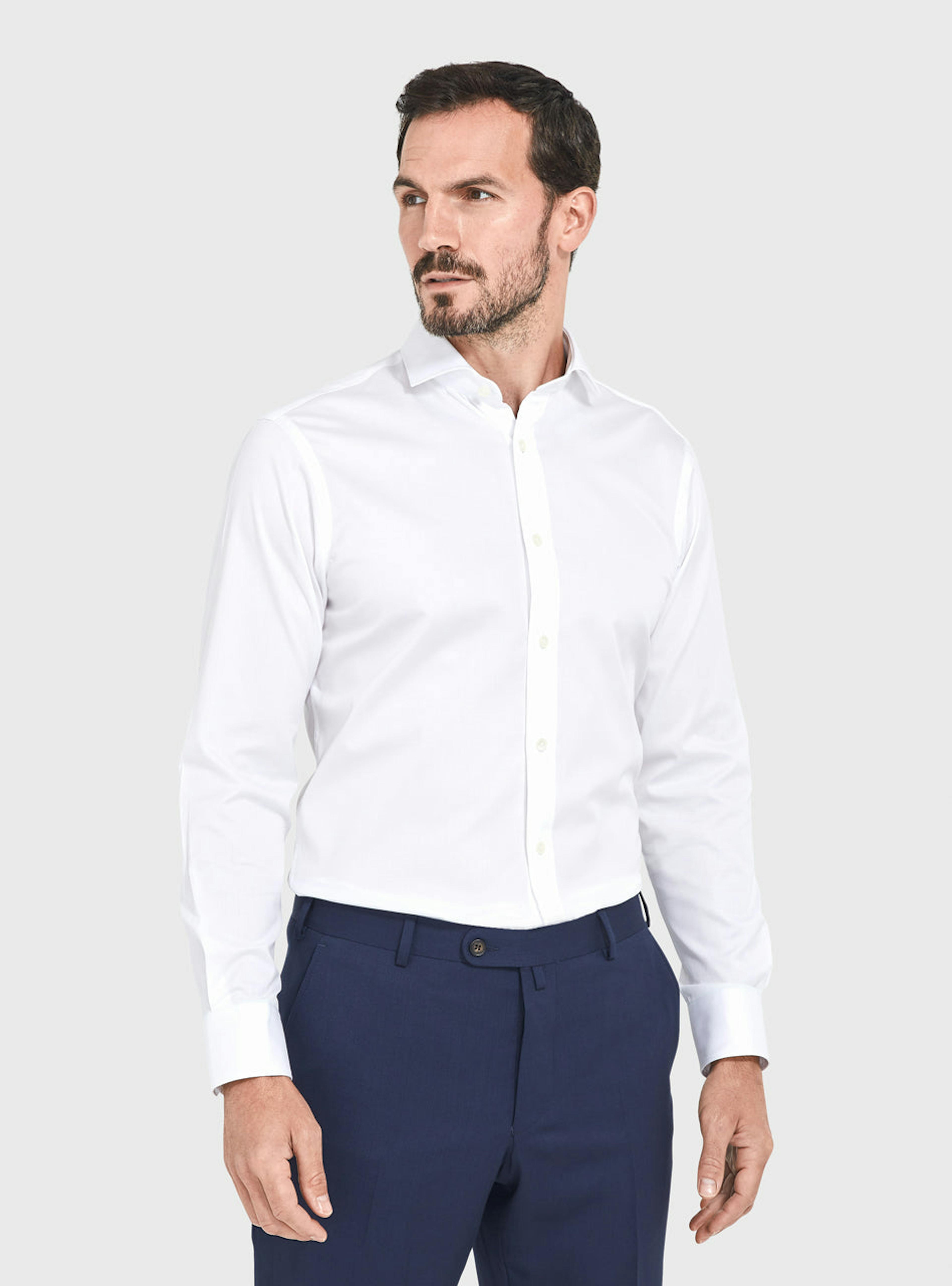 100% Organic Twill Men's Shirt | Extra Slim Fit | Various Colourways