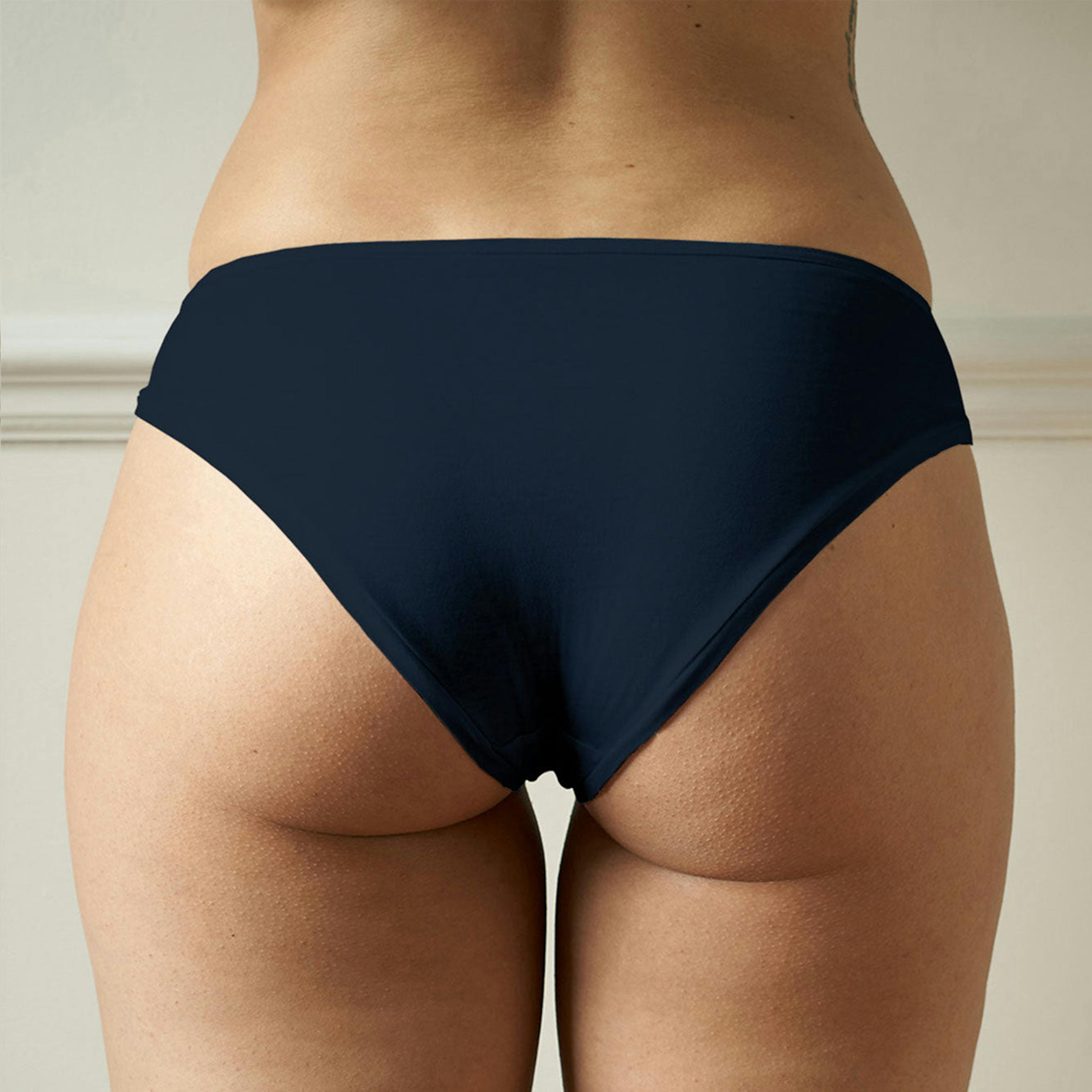 Organic/Recycled Cotton Essential Mid Rise Brief | Various Colours