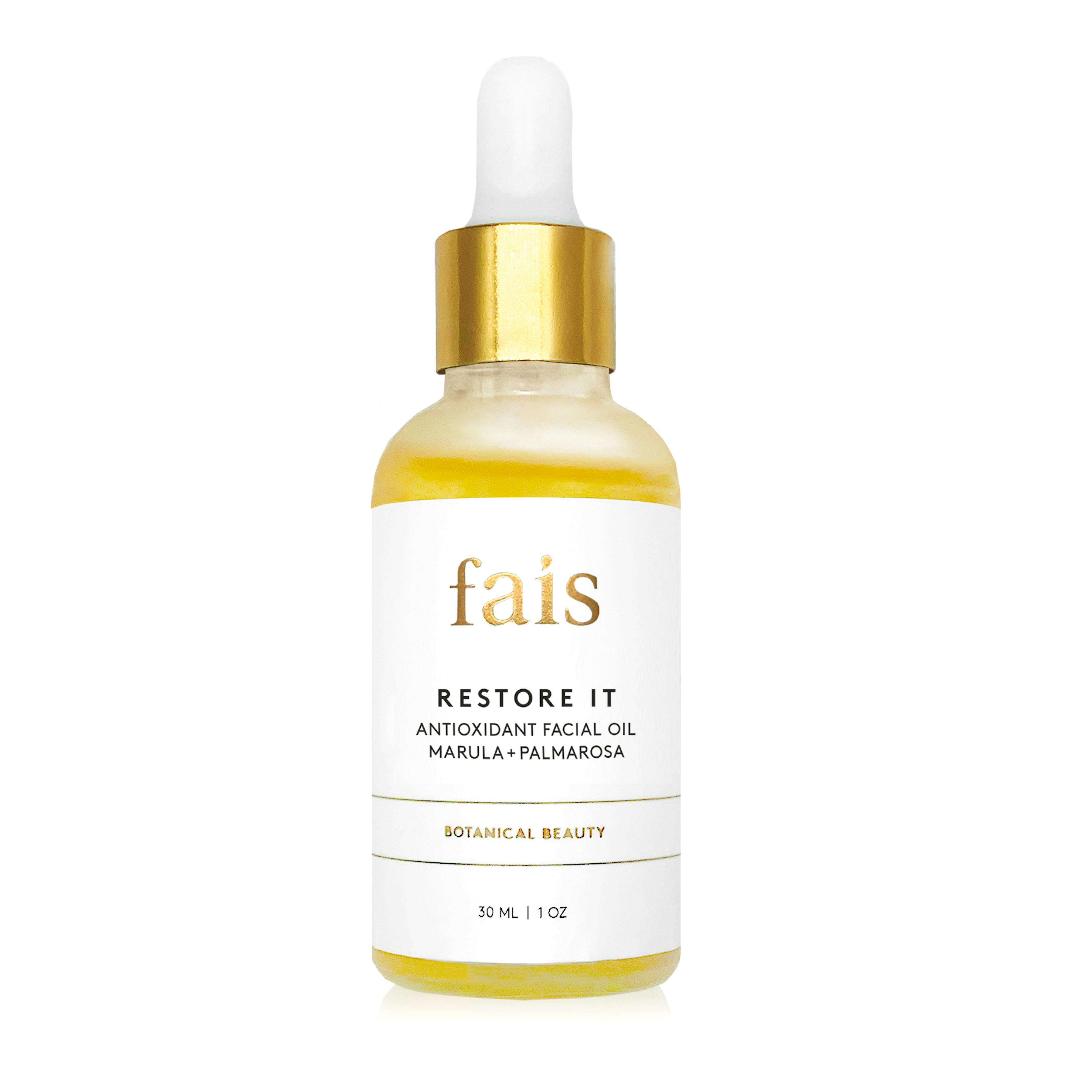 Restore It Antioxidant Facial Oil | Marula & Palmarosa | 8ml/30ml