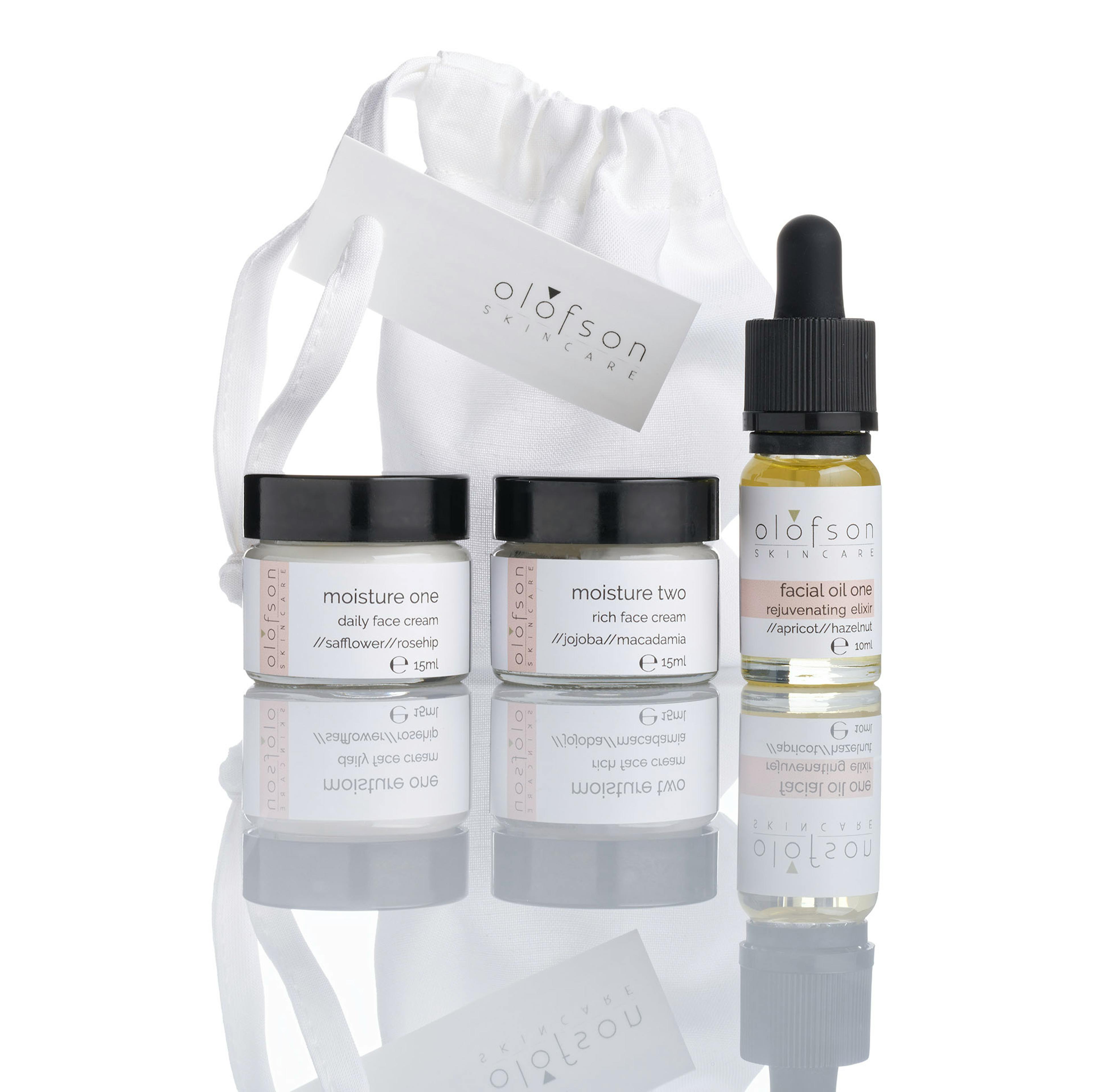 Essential Moisture Discovery Gift Set | Olofson Skincare | Exclusive Promo %