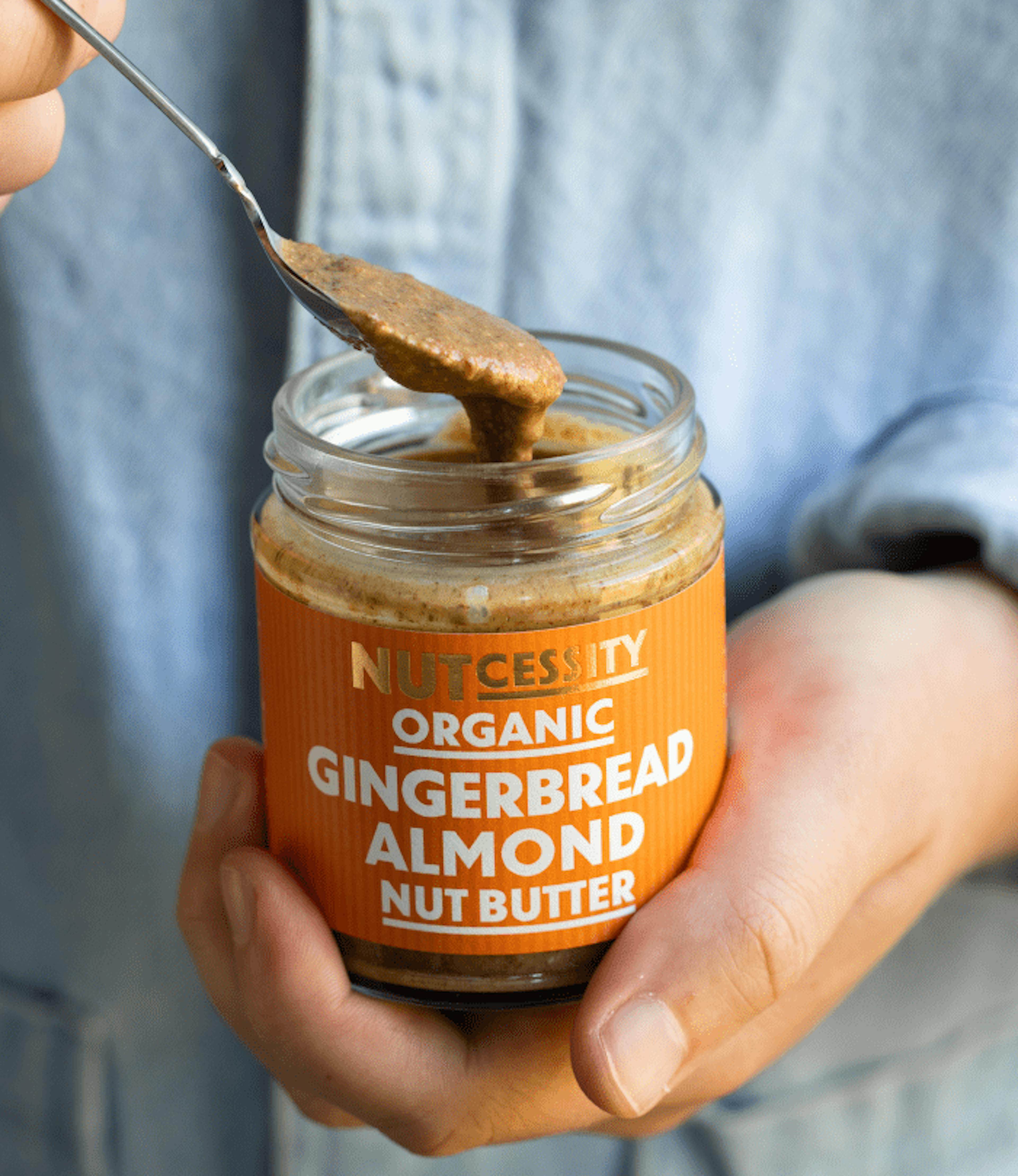Organic & Vegan Nut Butter | Gingerbread Almond | 170g